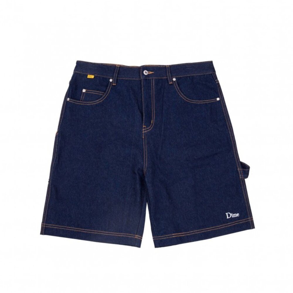 DIME Dark Blue Denim Shorts